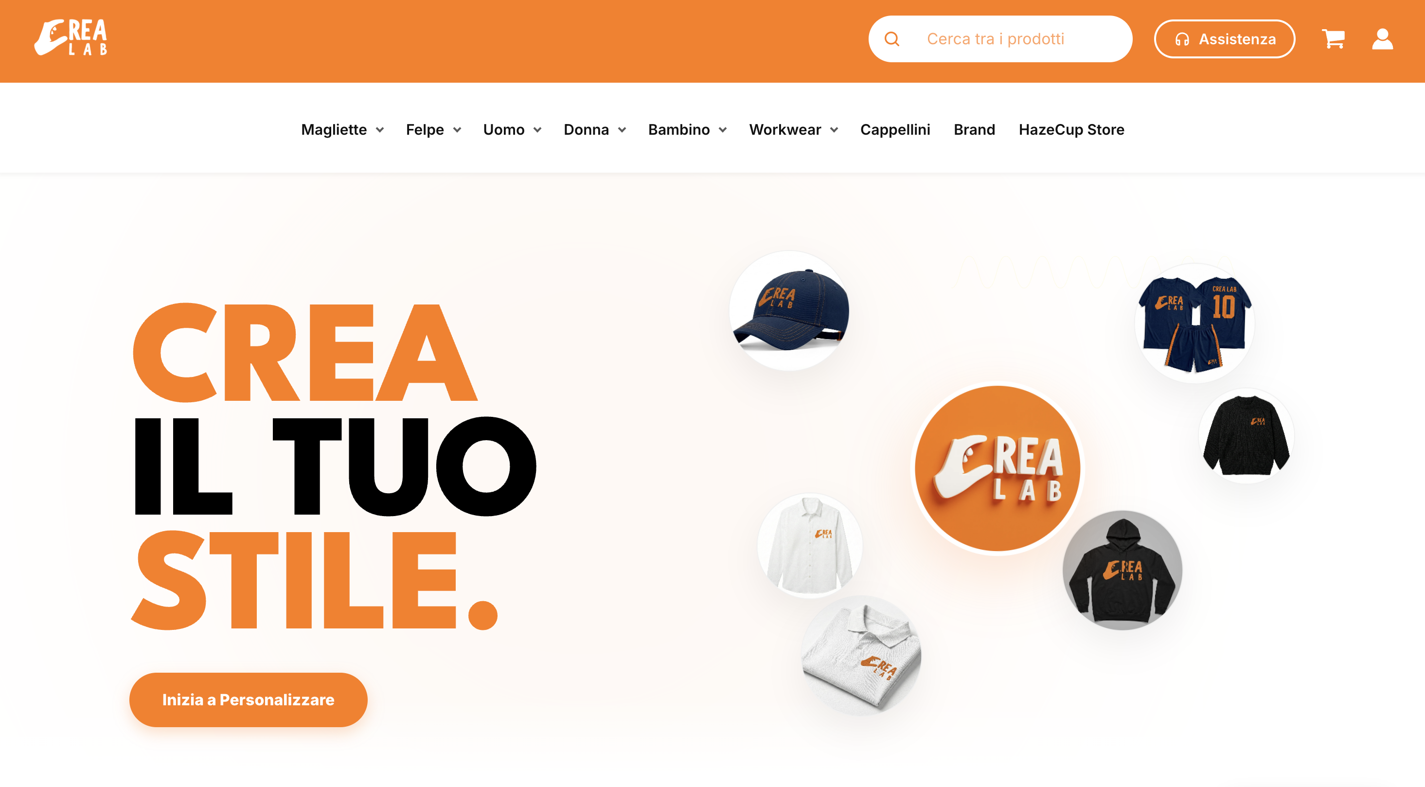 Sito web progettato da Crea Studio